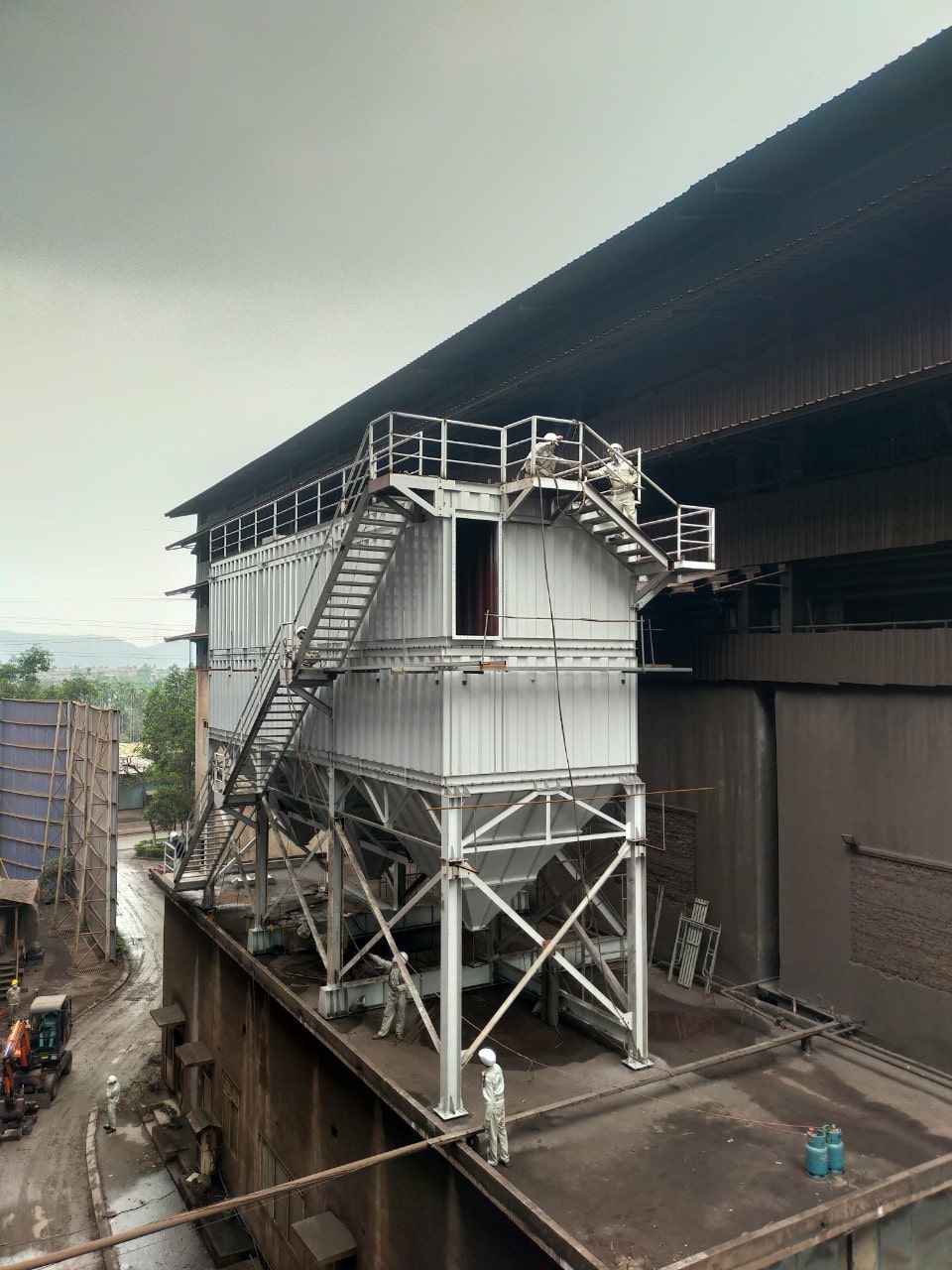 Hệ thống lọc bụi khói lò