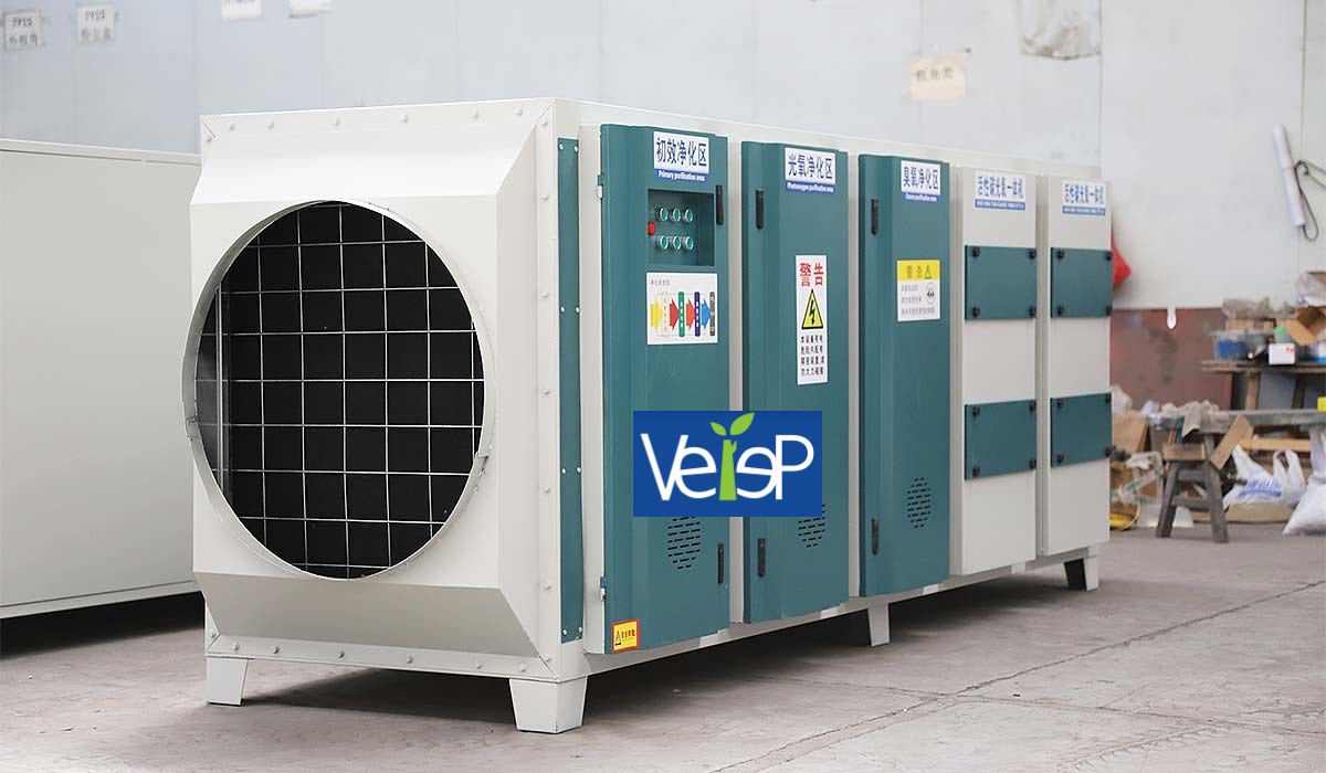 Hệ thống xử lý mùi sơn, mùi dầu